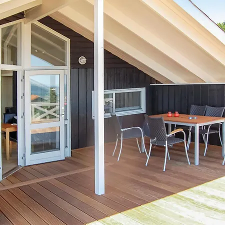 Beach Front Home In Sjolund With Sauna *