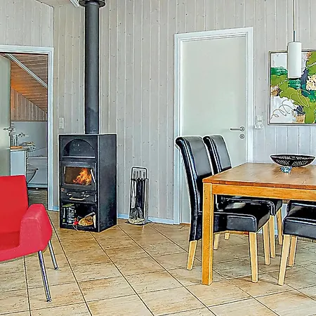 Beach Front Home In Sjolund With Sauna *